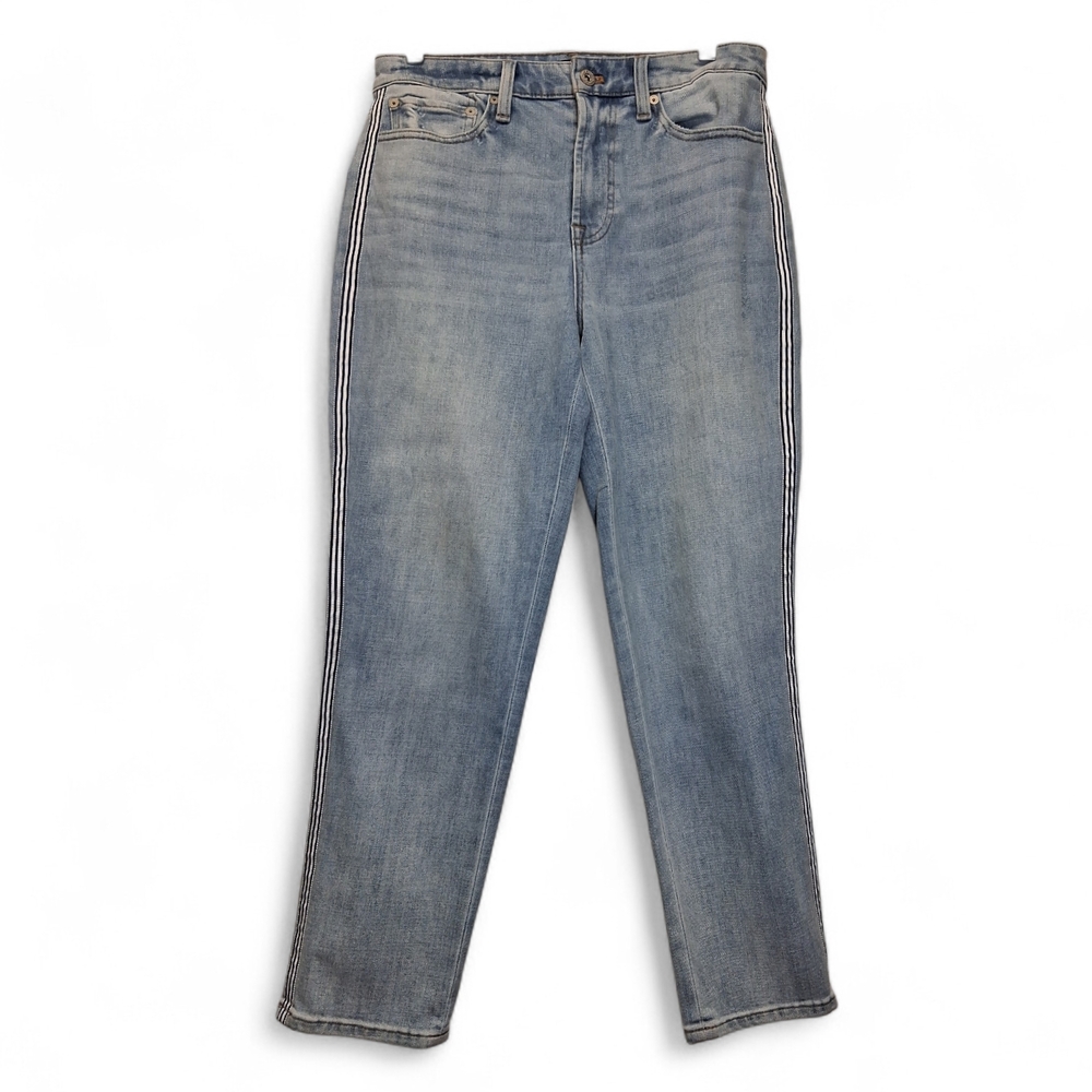 Talbots Women's Modern Ankle Jean Light Wash Straight Leg Denim 4